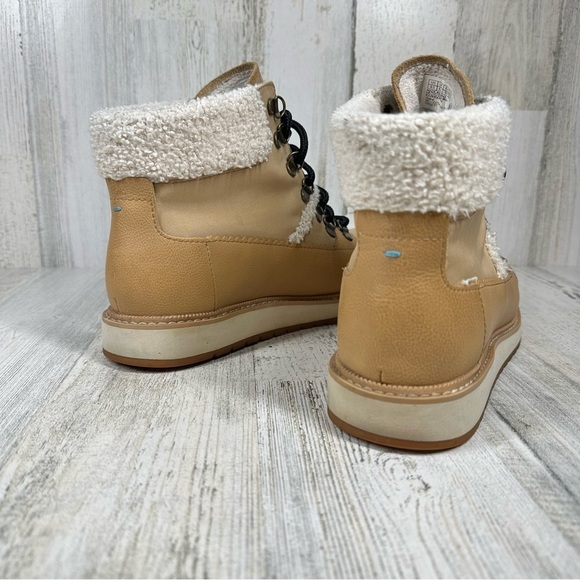TOMS Mesa Hiking Lace Up Boot Desert Sand #446 - Picture 7 of 12